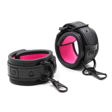 Unisex PU Leather BDSM Handcuffs / Adult Sex Toy / Erotic Handcuffs for Sex Games - EVE's SECRETS